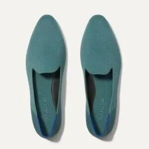 BNNU Rothys Almond Loafer Teal Size 9.5